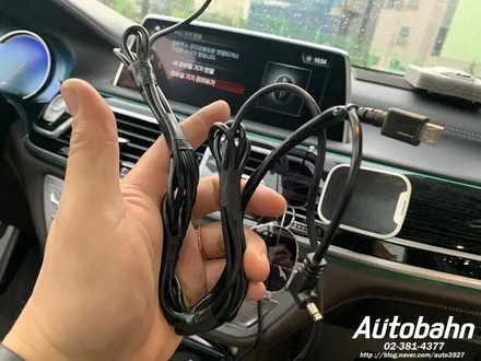 파인뷰 LX3000 블랙박스 설치시공 수입차 블랙박스 설치전문점 BMW 7시리즈 G11  파인뷰 LX3000 설치 / 고양시 삼송동