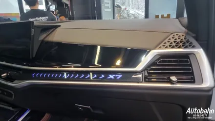 신형 BMW X740I 디테일링세차 프리미엄세차 출고후 세차 차량메인터넌스세차는 아우토반과 상의 하세요!! / 고양