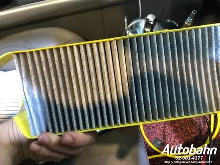 자동차 에어컨 냄새제거 에바크리닝 자동차 에어컨 청소 전문점 아우토반 SM5 시공 ^^ / 고양시 삼송동