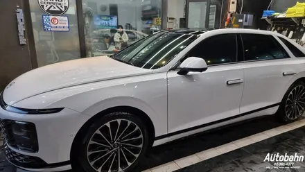 디올뉴그랜져 신차패키지 솔라가드 새턴 블랙박스QXD1 본닛PPF 생활보호패키지 시공포스팅 / 고양