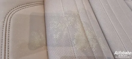 AUDI A6 부분크리닝 강아지 대변실수 방석 클리닝 시트탈거 분해세척 / 고양