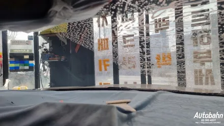 어코드 전면틴팅 전면썬팅 재시공 혼다어코드 레이노F5 전면틴팅시공 전면썬팅 재시공은 아우토반에 문의주세요! / 고양