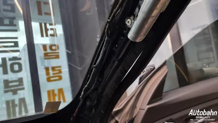 BMW 3GT 아이나비 QXD1 블랙박스 설치 내시경 에바크리닝 작업시공 / 고양