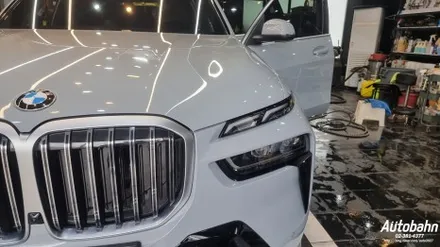 신형 BMW X740I 디테일링세차 프리미엄세차 출고후 세차 차량메인터넌스세차는 아우토반과 상의 하세요!! / 고양