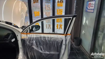 KIA K5 1세대 측후면 썬팅 열선 뽀글이 열선 지짐이 재시공 선반내림시공 열선손상없이 깔끔한 재시공 어보브하츠 가성비썬팅 / 고양