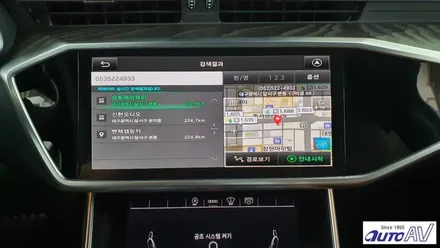 아우디 A6 스마트 안드로이드 셋탑 박스 추가 업그레이드 ^^ 대구 M2C