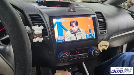 대구 K3 안드로이드 올인원으로 스마트 내비게이션 티맵을 이용 ^^