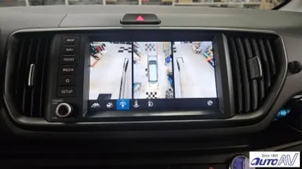 레이 EV 어라운드 뷰 순정 내비게이션에 3D로 추가 in 대구 서라운드 뷰