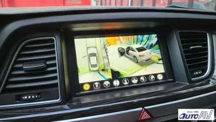 제네시스 서라운드 뷰 설치로 안전한 주차와 좁은 길 주행을 편리하게 ~ 대구 3D 어라운드 뷰