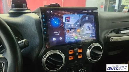 대구 지프 랭글러 스마트 안드로이드 올인원으로 업그레이드 in autoAV