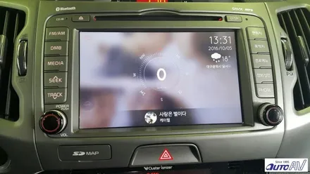 카 커넥티드로 스마트해진 스포티지 자동차, 폰인카_씽 스마트폰 연동 미러링 장착 대구