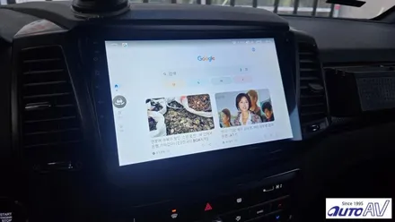 대구 달서구 안드로이드 올인원과 어라운드 뷰를 동시 렉스턴 스포츠 업그레이드