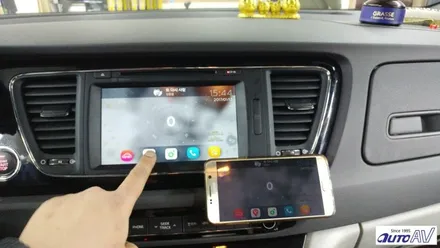 더 편리한 미래형 카 라이프 스마트폰 커넥티드 카, 올뉴카니발 폰인카_씽 ccing 미러링 장착