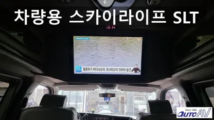 익스프레스 밴 스카이 오토 스카이라이프 SLT LTE TV 장착으로 편리한 TV 시청을 합니다. 대구
