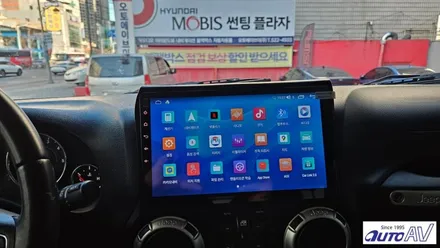 달서구 안드로이드 올인원 지프 랭글러에 스마트하게 장착했답니다. in 대구