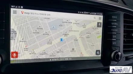 스마트한 카 라이프 업그레이드 대구 올뉴쏘렌토 순정 내비게이션 스마트폰 미러링 폰인카 설치