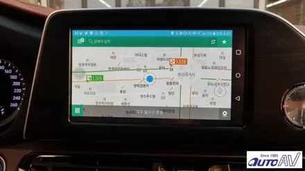 자동차 스마트폰 미러링 그랜저 IG 내비게이션에 커넥티비티 폰인카 장착했습니다. 대구