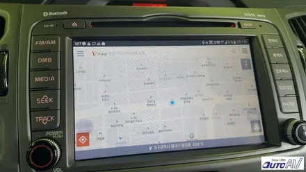 카 커넥티드로 스마트해진 스포티지 자동차, 폰인카_씽 스마트폰 연동 미러링 장착 대구