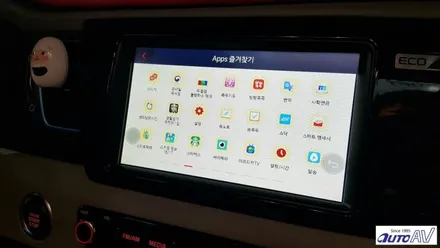 스마트 SUV 니로 순정 내비게이션 스마트폰 미러링으로 업그레이드 폰인카_씽 ccing 대구