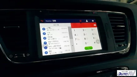 폰인카 커넥티비티로 즐기는 올 뉴 카니발 순정 내비게이션 자동차 미러링 업그레이드 ^^