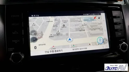 모하비에 스마트폰 미러링 연동하여 고화질에 영상, 티맵을 사용할 수 있을까? OK_폰인카