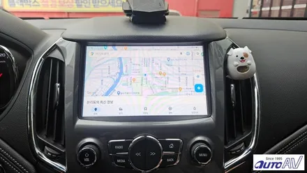 쉐보레 크루즈 순정에 안드로이드 셋탑 AI 박스 추가 in 대구