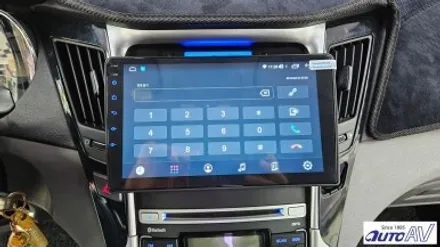 대구 안드로이드 올인원 장착점에서 YF 소나타에 티맵, 카카오 내비, 네이버 지도를