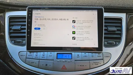 제네시스 BH 내비게이션을 안드로이드 올인원으로 교환했답니다. in 대구 달서구