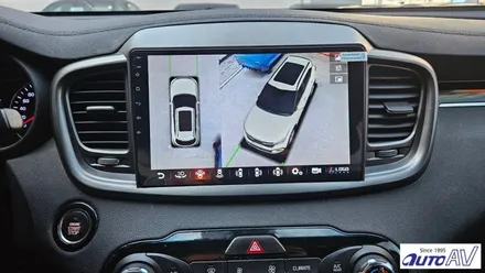 올뉴 더뉴 쏘렌토 어라운드 뷰 모니터를 안드로이드 올인원과 함께 in 대구