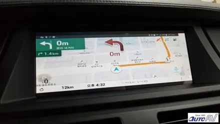 상상을 현실로 BMW X6 네비게이션에서 스마트폰 미러링 폰인카로 티맵 사용하기_ 대구