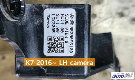 K7 서라운드 뷰 수리, 운전석 블루 스크린 청색 화면 카메라 교환 in 대구 어라운드 뷰 AS