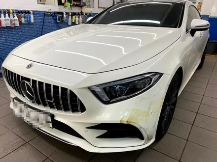 노원 상봉 중랑 졸음운전으로 인한 펜스 접촉사고 부분 광택으로 제거했습니다 / 노원, 도봉, 성북