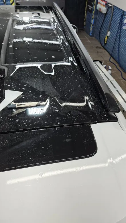 현대 싼타페MX5 : 루프스킨 블랙PPF시공으로 보호와 자연스러운 광택력까지 한번에 가져가세요. / 서울 노원구