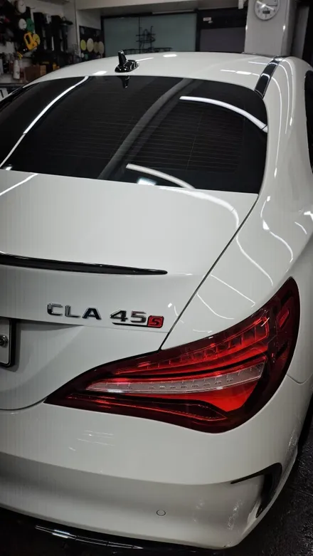 벤츠 CLA45 AMG :노원 중랑 전체광택 PPF재시공 어디서? / 노원, 도봉, 성북