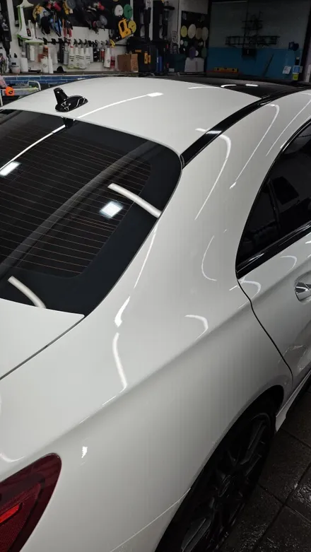 벤츠 CLA45 AMG :노원 중랑 전체광택 PPF재시공 어디서? / 노원, 도봉, 성북