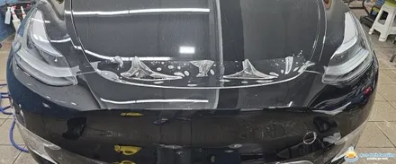 테슬라 모델Y : 앞범퍼 PPF재시공 보험수리로 가능한곳 아크핏노원점 PPF전문점 / 노원구 공릉동