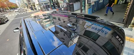 현대 싼타페MX5 : 루프스킨 블랙PPF시공으로 보호와 자연스러운 광택력까지 한번에 가져가세요. / 서울 노원구