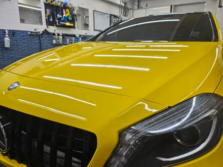 벤츠 A45 AMG : 랩핑 얼룩 물때제거 습식광택으로 해결하기 노원 광진 중랑 / 서울 노원구