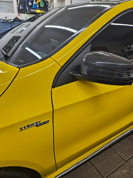 벤츠 A45 AMG : 랩핑 얼룩 물때제거 습식광택으로 해결하기 노원 광진 중랑 / 서울 노원구