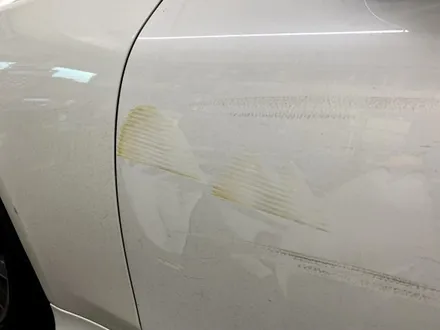 노원 상봉 중랑 졸음운전으로 인한 펜스 접촉사고 부분 광택으로 제거했습니다 / 노원, 도봉, 성북