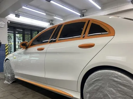 2017년 벤츠 C43AMG : 광택+유리막코팅으로 중고차를 새차로 만들었어요.노원 구리 / 노원, 도봉, 성북