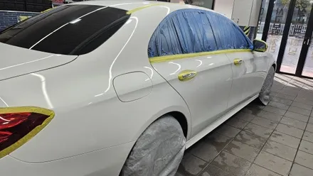 벤츠 E300 : 노원도봉석회물제거광택과 크롬죽이기 PPF재시공 새차만들기 / 노원구 공릉동