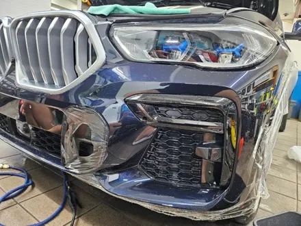 BMW X6 : 앞범퍼사고 대물보험으로 PPF재시공받으세요.노원 남양주 / 노원, 도봉, 성북