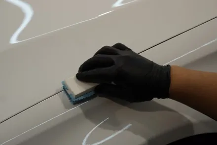 2017년 벤츠 C43AMG : 광택+유리막코팅으로 중고차를 새차로 만들었어요.노원 구리 / 노원, 도봉, 성북