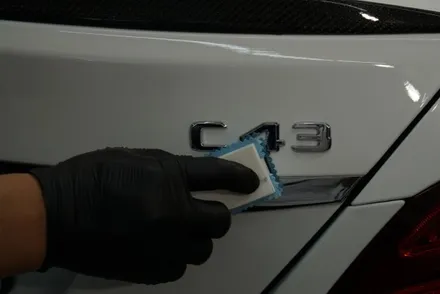2017년 벤츠 C43AMG : 광택+유리막코팅으로 중고차를 새차로 만들었어요.노원 구리 / 노원, 도봉, 성북