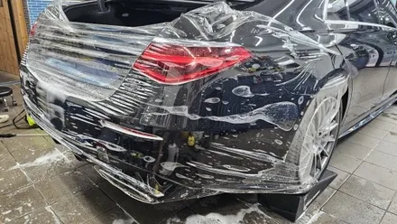 벤츠 S500 : 일주일간 석회물 떨어짐으로 PPF 교체시공했어요.서울 노원 중랑 도봉 / 노원구 공릉동