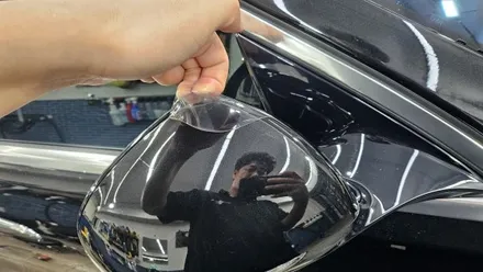 벤츠 S500 : 일주일간 석회물 떨어짐으로 PPF 교체시공했어요.서울 노원 중랑 도봉 / 노원구 공릉동