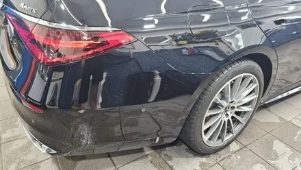 벤츠 S500 : 일주일간 석회물 떨어짐으로 PPF 교체시공했어요.서울 노원 중랑 도봉 / 노원구 공릉동