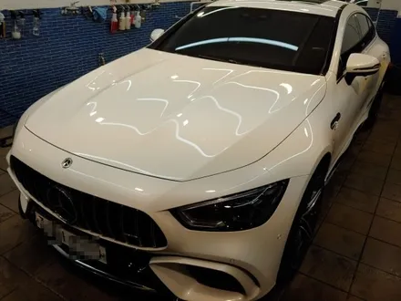 벤츠 GT43 AMG 4도어 시스템엑스 유리막코팅+생활보호PPF 노원구 도봉구 동대문구 중랑구 구리시 / 노원, 도봉, 성북