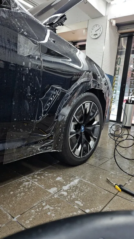 BMW ix3 : 보호필름 시공기 프론트패키지PPF 시공기 노원구 동대문구 성북구 / 서울 노원구